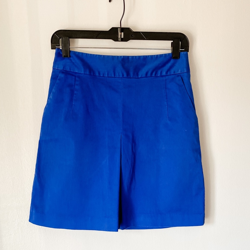 Express blue skirt with pockets